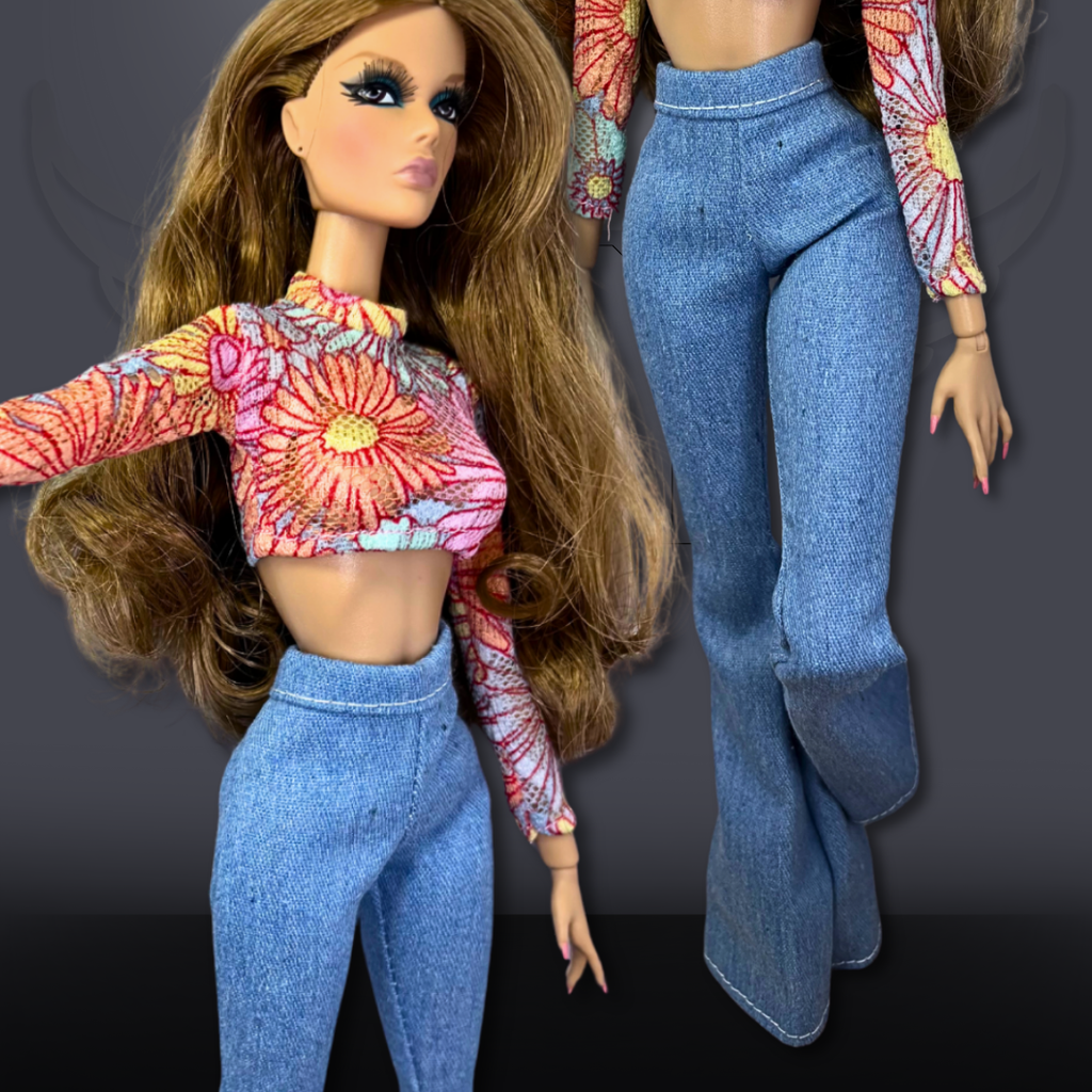 Retro Flare Set for 11.5” and 12” Fashion Dolls