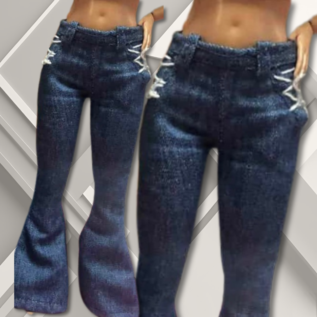 PRE- ORDER - Denim Flare Jeans - Ships Later This Month