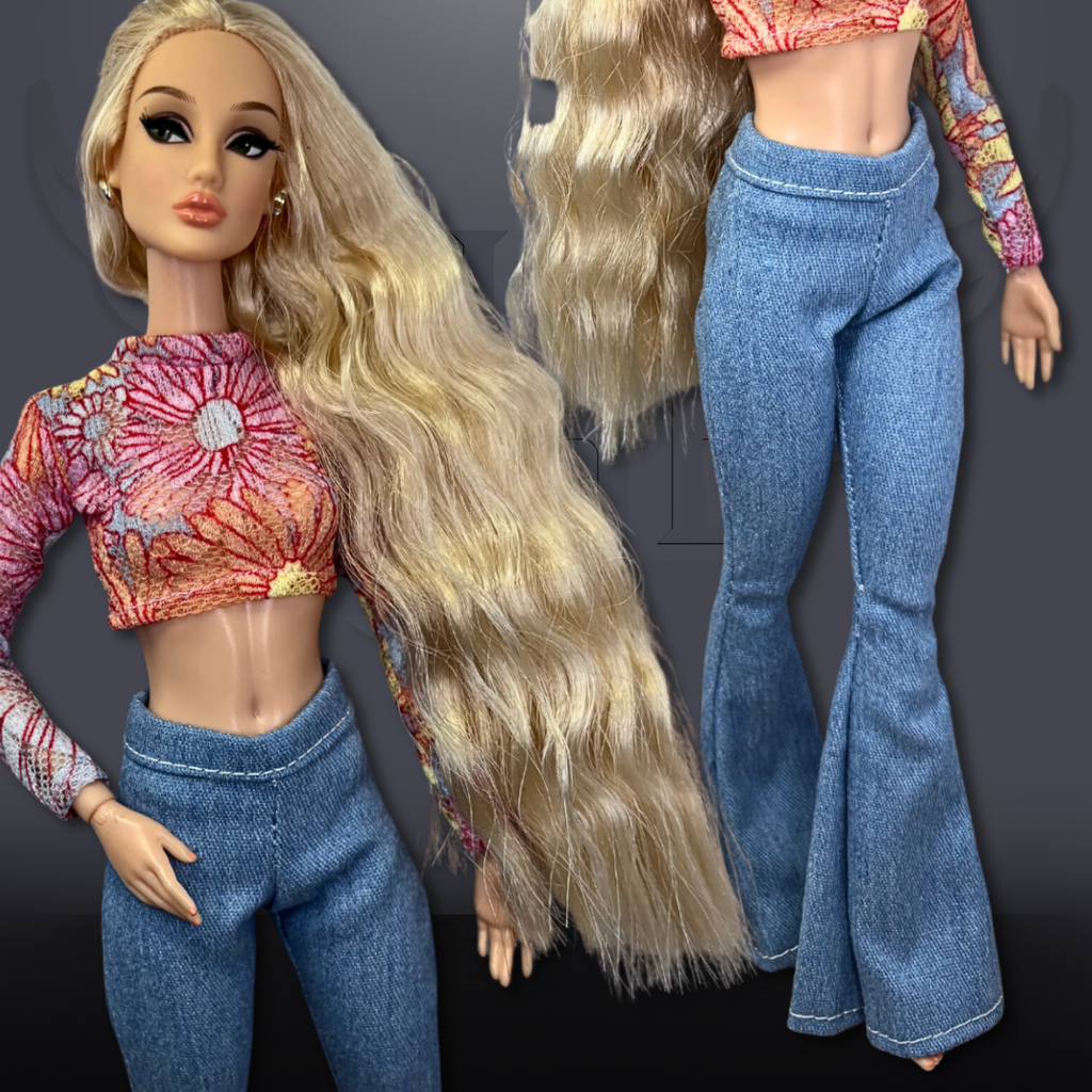 Retro Flare Set for 11.5” and 12” Fashion Dolls