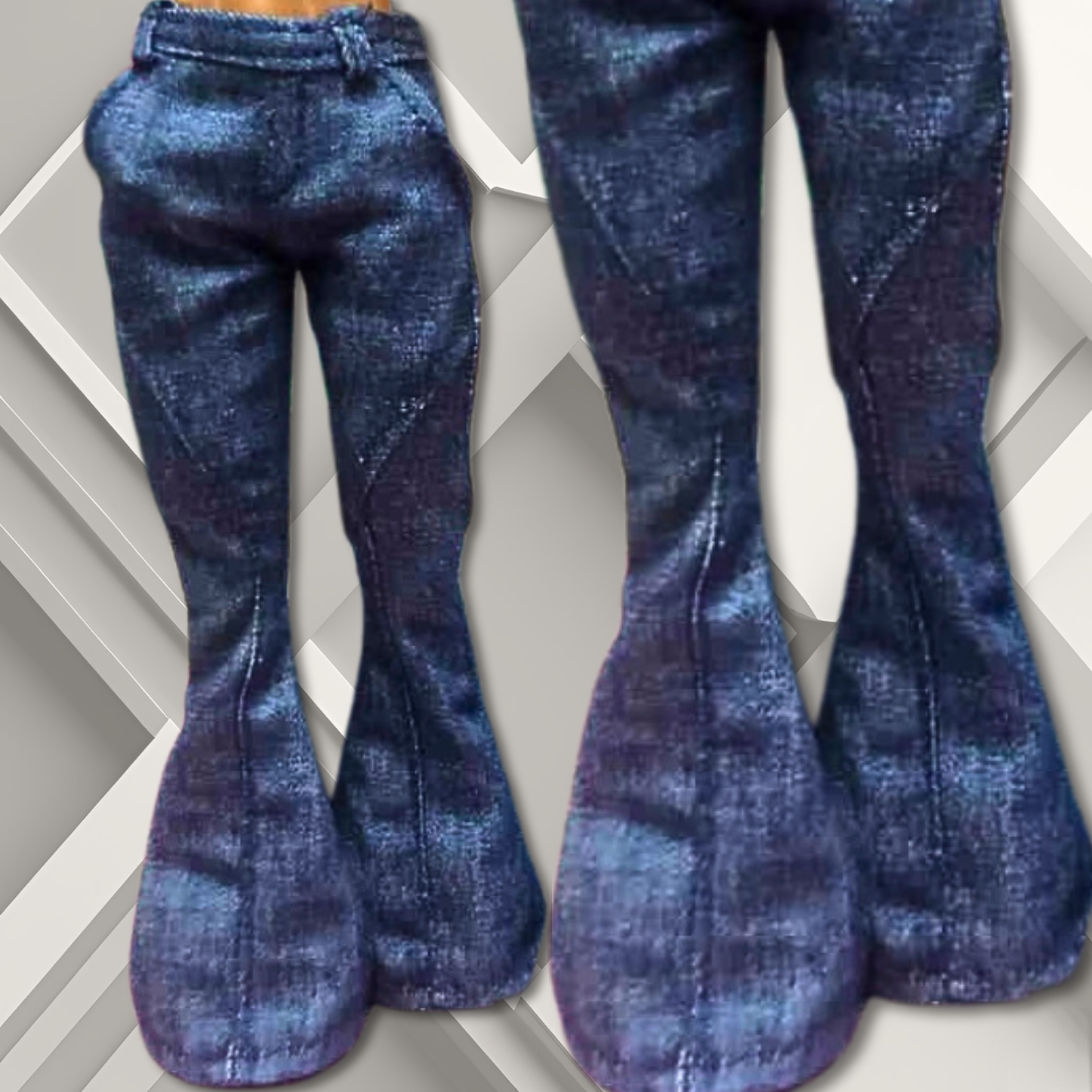 PRE- ORDER - Denim Flare Jeans - Ships Later This Month