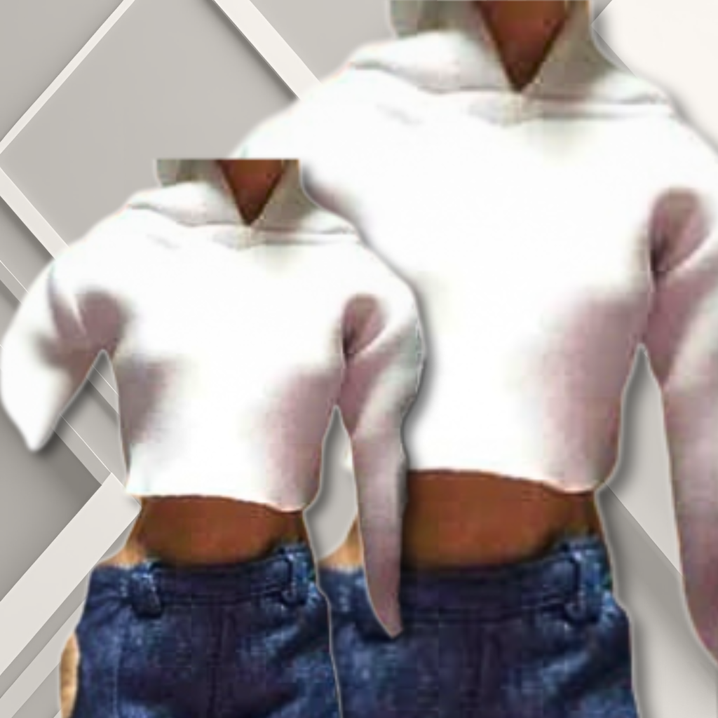 PRE- ORDER - Cropped Hoodie - Ships Later This Month