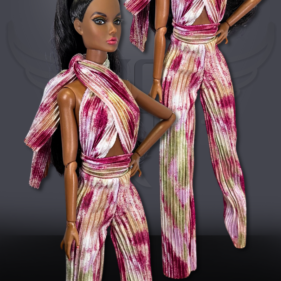 Versatile Halter Jumper for 11.5” and 12” Fashion Dolls
