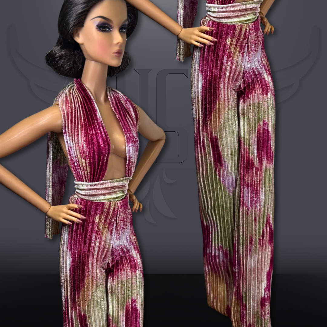 Versatile Halter Jumper for 11.5” and 12” Fashion Dolls