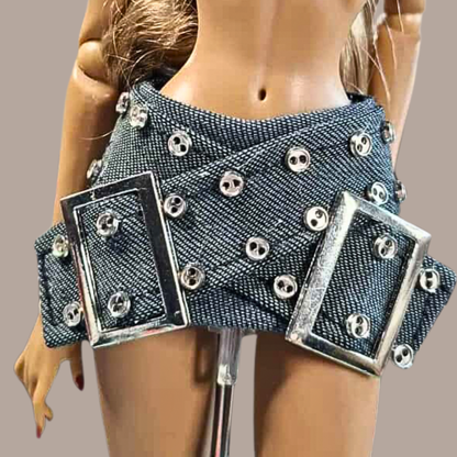 Strapped Skirt