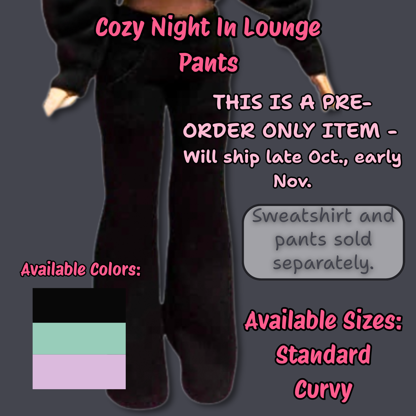 Cozy Night In Sweatshirt and Lounge Pants