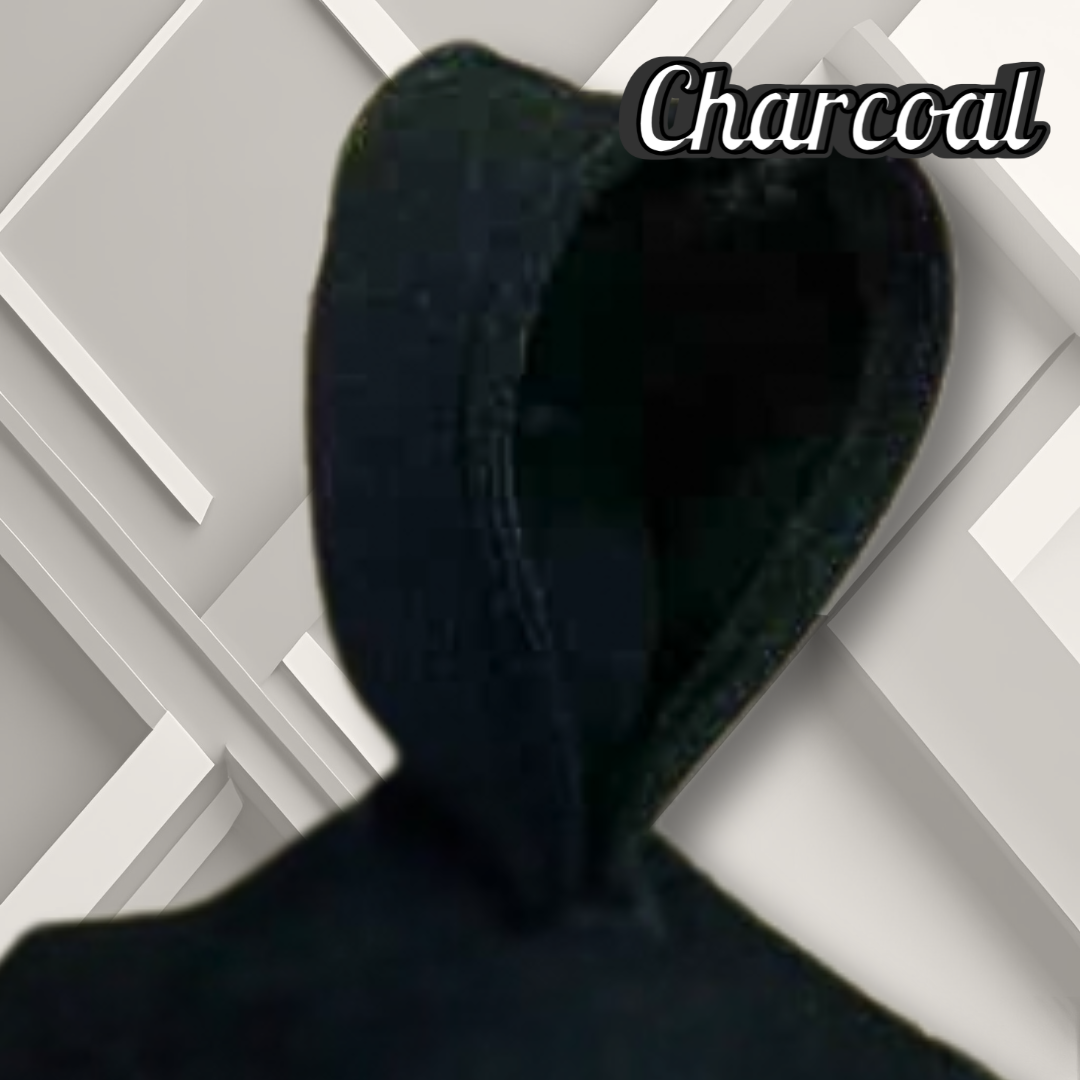 Simple Cropped Hoodie