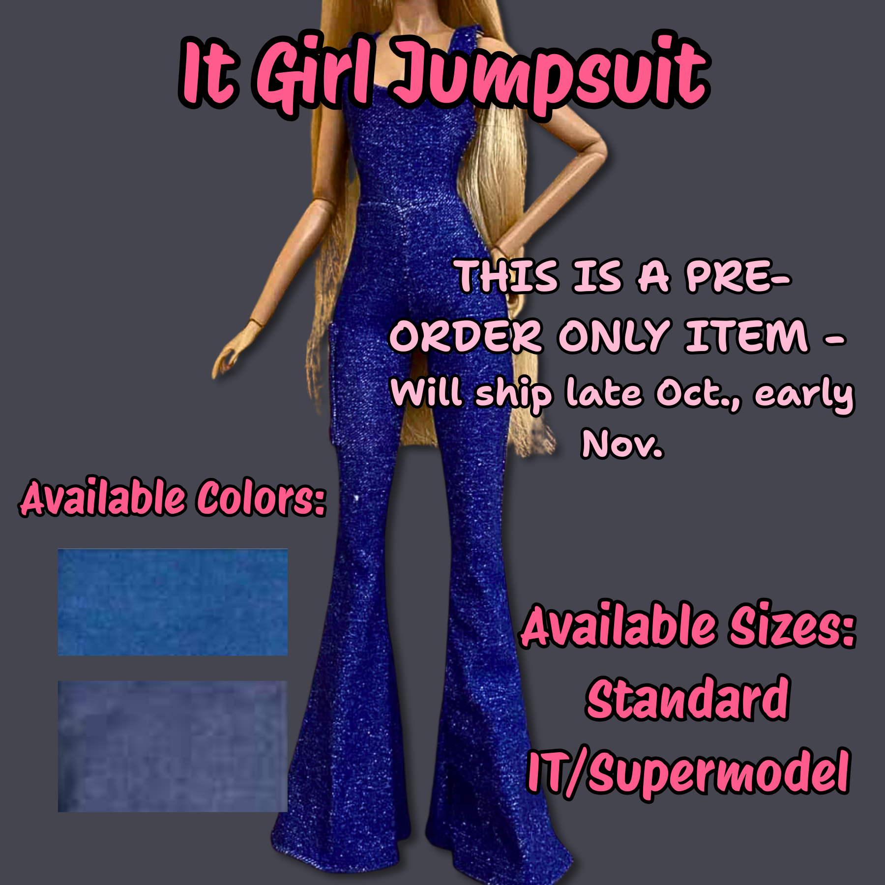 PRE- SALE - It Girl Jumpsuit - Ships Later This Month