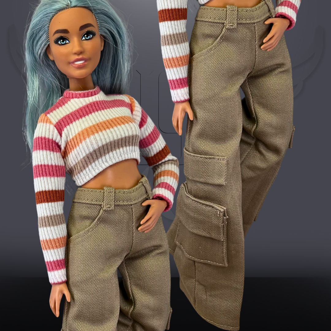 Mix ‘n’ Match Cargo Khakis and Top