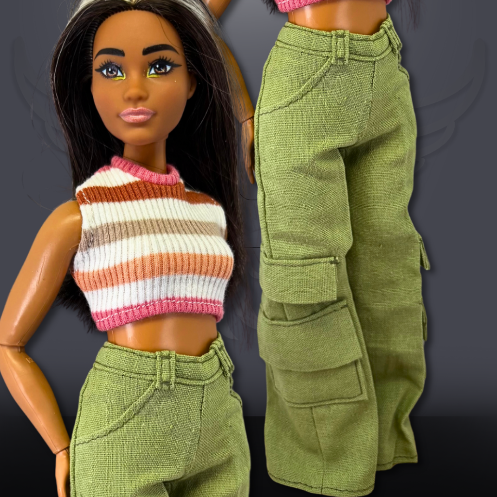 Mix ‘n’ Match Cargo Khakis and Top