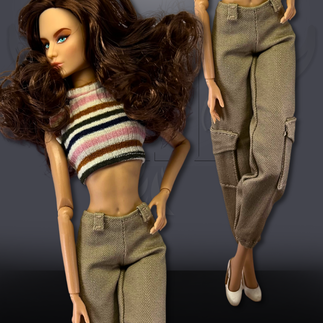 Mix ‘n’ Match Cargo Khakis and Top