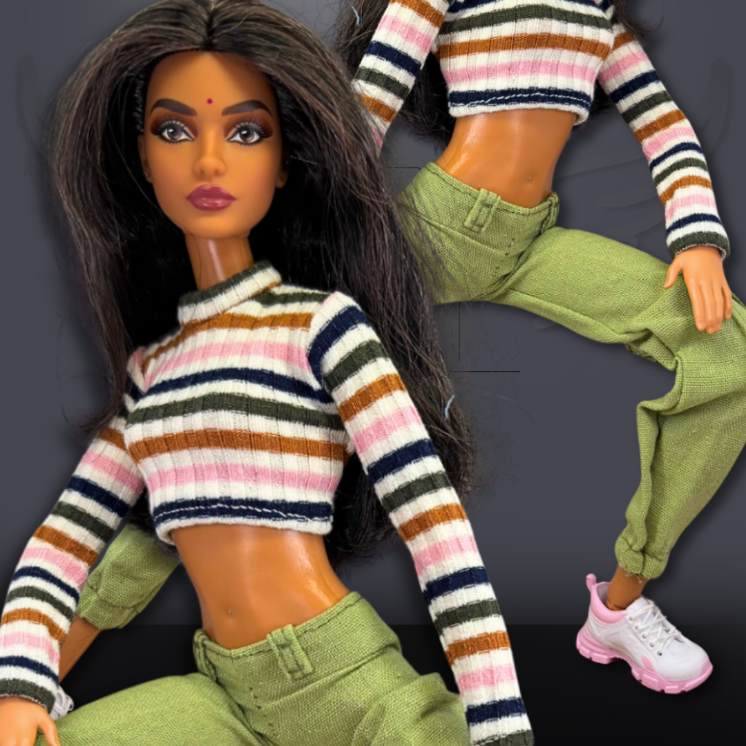 Mix ‘n’ Match Cargo Khakis and Top