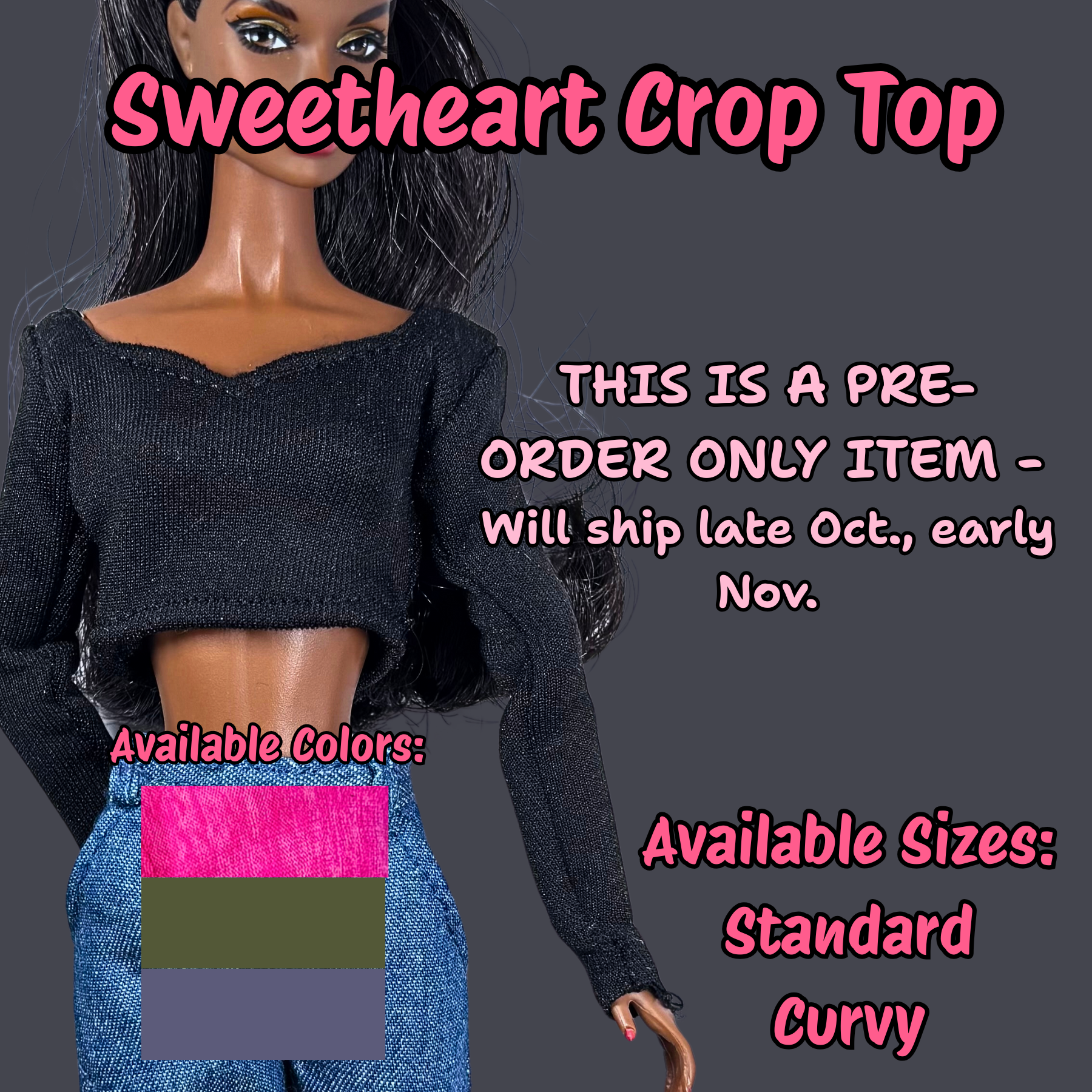 PRE- ORDER - Punky Pants and Skirt - Ships Later This Month